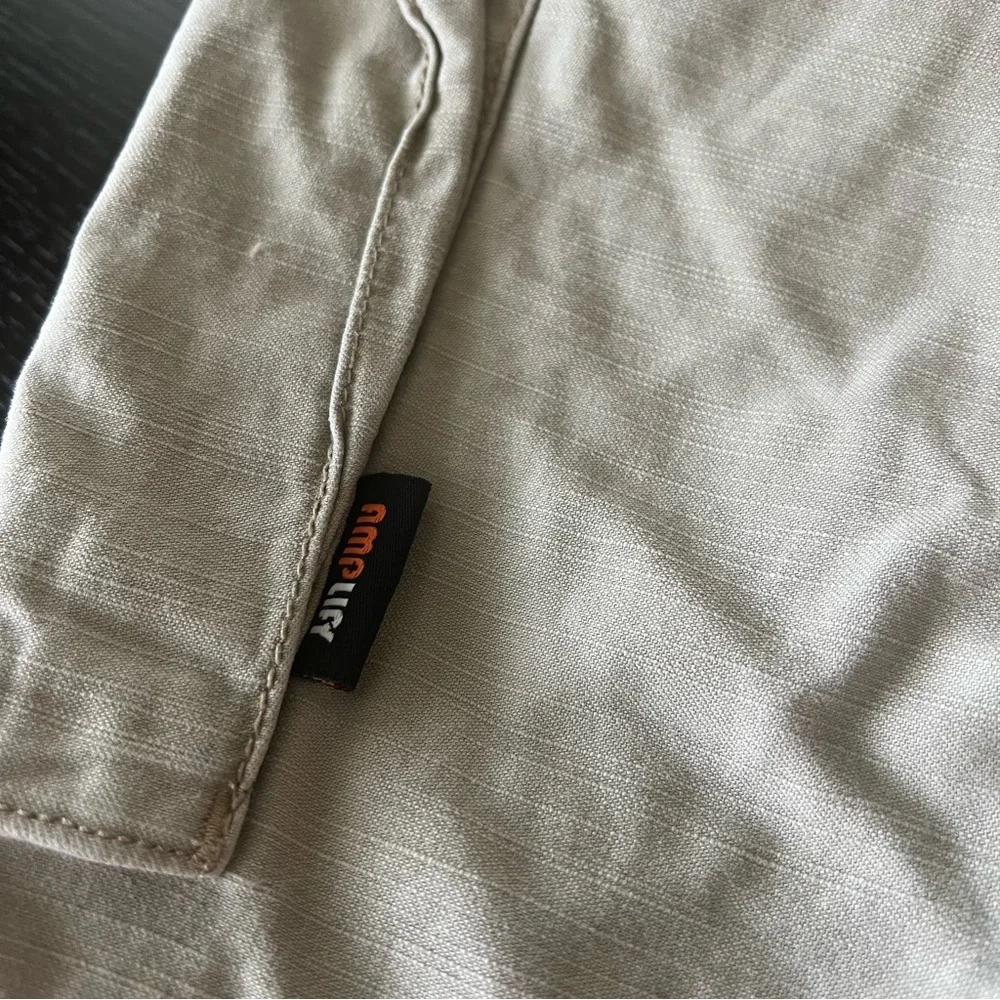 Amplify Men's Casual Cargo Shorts - khaki tan